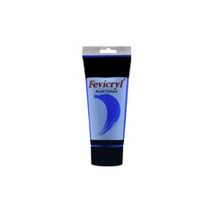Tube peinture acrylique bleu ultramarine 200ml