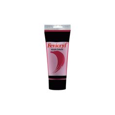 Tube peinture acrylique bordeaux 200ml