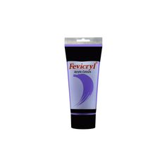 Tube peinture acrylique mauve 200ml