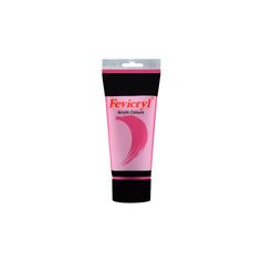 Tube peinture acrylique rose cramoisi 200ml
