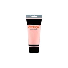 Tube peinture acrylique rouge primaire pastel 200ml