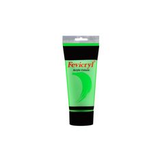 Tube peinture acrylique vert feuille 200ml
