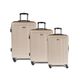 Valise ABS champagne 35x55x25cm