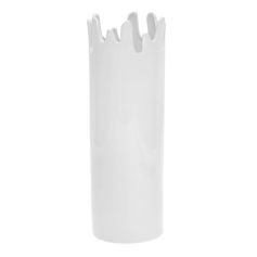 Vase algue blanc H 35cm