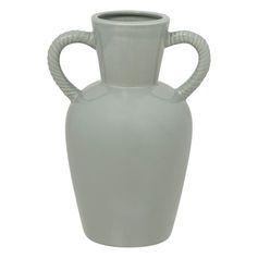 Vase avec anses WILD dolomite H 23.5cm