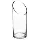 Vase cylindrique verre transparent D 10x25cm