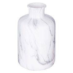 Vase déco contemporain effet marbre H 17.5cm