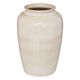 Vase en céramique blanc H 29.5cm