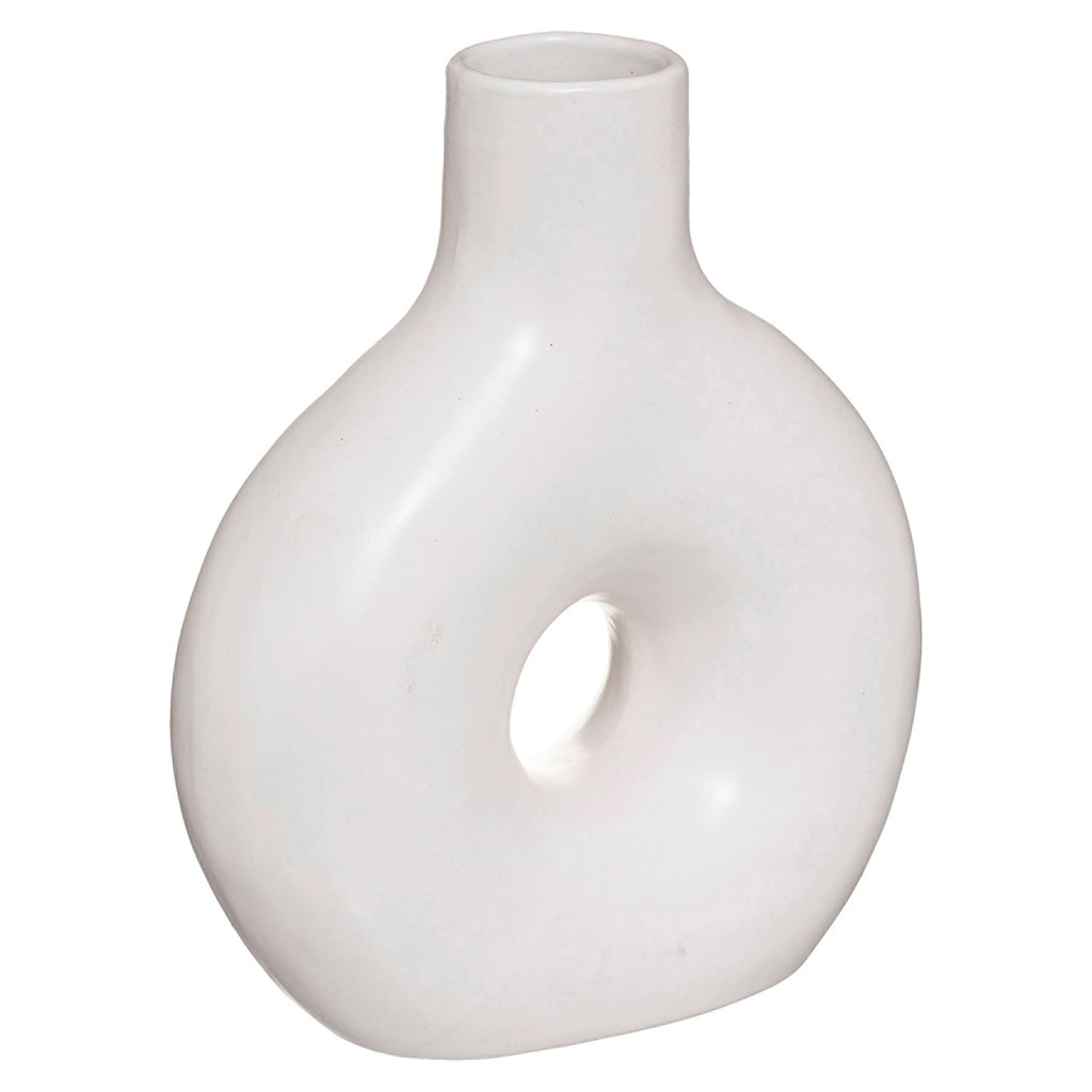 Vase rond porcelaine CIRCLE H 21cm