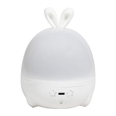 Veilleuse lapin blanc à piles H 15.7cm