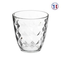 Verre à eau FABI'EAU en verre et à reliefs 25cl