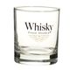 Verre à Whisly en verre imprimé 30cl