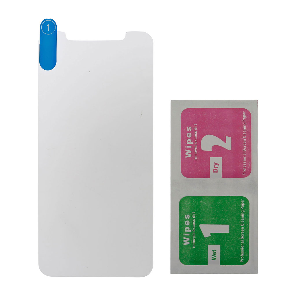 Verre trempé bords plats iPhone XR