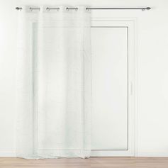 Voilage à œillets LINEA à motifs blanc 140x240cm