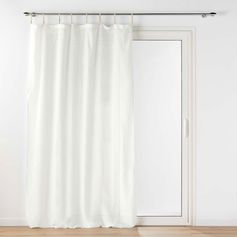 Voilage à passants blanc BELANI 140x240cm