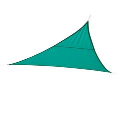 Voile d'ombrage CURACAO polyester émeraude 4x4x4m - HESPÉRIDE