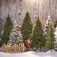 Plusieurs modèles sapins artificlels