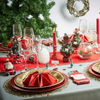 Table traditionnelle de Noël