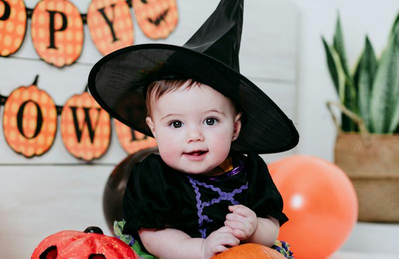 Costume Halloween Bébé Fille 1-5 Ans - Ensemble Fantôme Avec Cape Et Accessoires