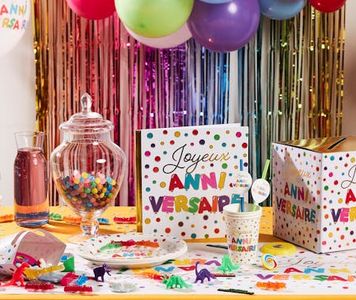 Zoé Confetti: Découvrez notre gamme de ballons anniversaire.
