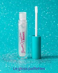 Le gloss paillettes