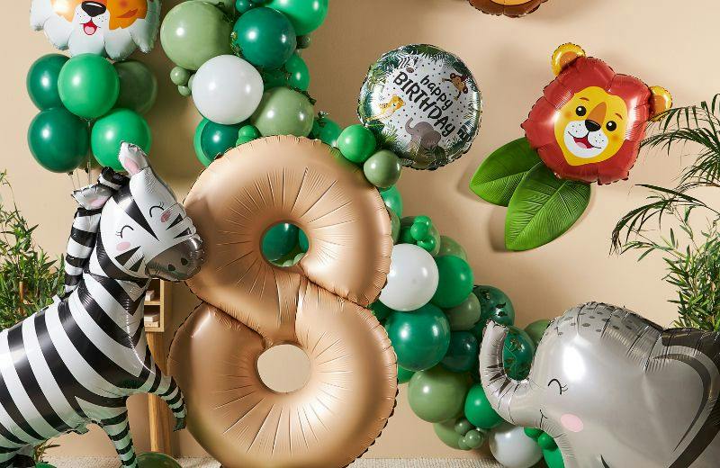 Decoration Anniversaire, Anniversaire Décorations Beige Blanc Or Ballons Kit Banderole Joyeux Anniversaire Pom Poms Confetti Echarpe Couronne Deco