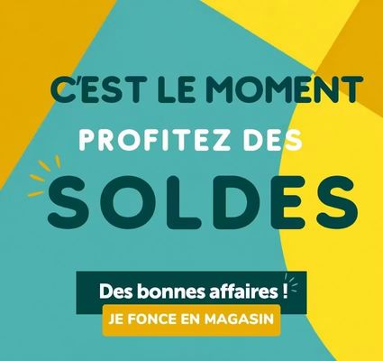 C'est le moment, profitez des soldes